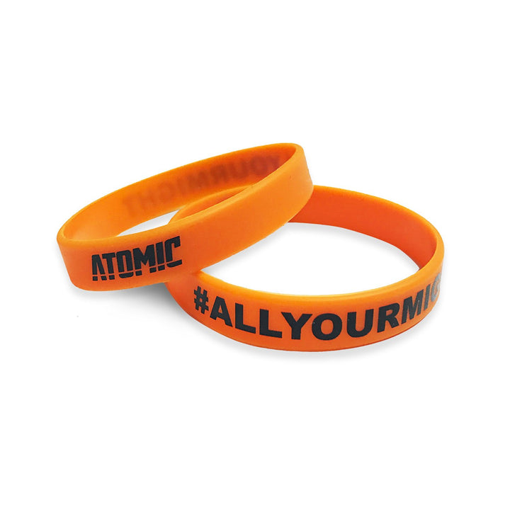 Atomic Silicone Wristbands